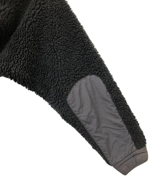 Patagonia（パタゴニア）Patagonia (パタゴニア) フリースジャケット レトロリズムフーディー 2003年-2005年Rhythm USA製 ブラック サイズ:Sの古着・服飾アイテム