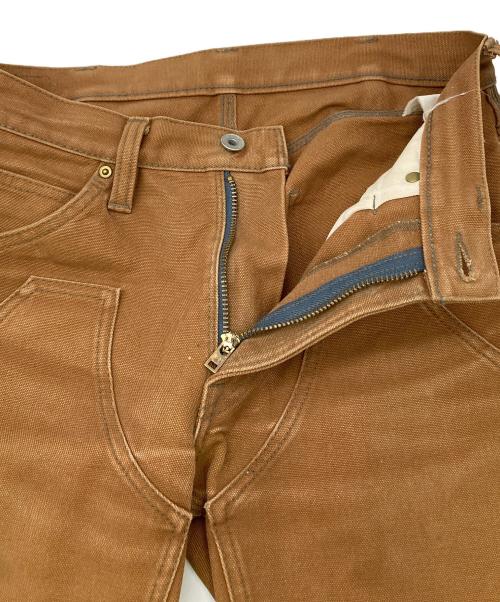 IRON HEART（アイアンハート）IRON HEART (アイアンハート) ダブルニーワークパンツ キャメル サイズ:W30の古着・服飾アイテム