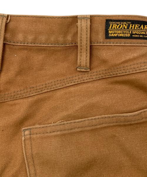 IRON HEART（アイアンハート）IRON HEART (アイアンハート) ダブルニーワークパンツ キャメル サイズ:W30の古着・服飾アイテム