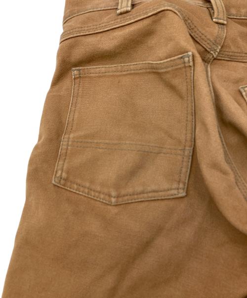 IRON HEART（アイアンハート）IRON HEART (アイアンハート) ダブルニーワークパンツ キャメル サイズ:W30の古着・服飾アイテム