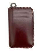 IRON HEARTアイアンハート）の古着「財布 コードバンウォレット」｜バーガンディー