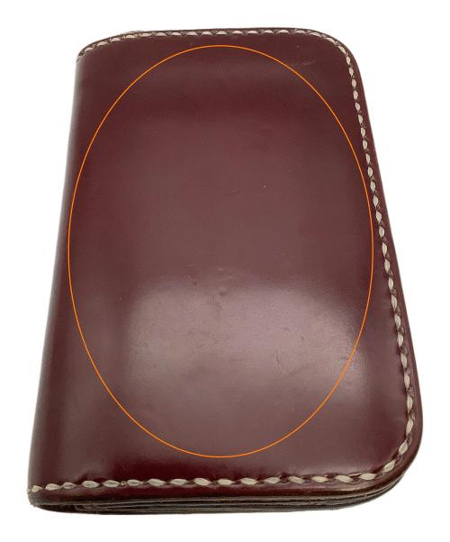 IRON HEART（アイアンハート）IRON HEART (アイアンハート) 財布 コードバンウォレット バーガンディーの古着・服飾アイテム