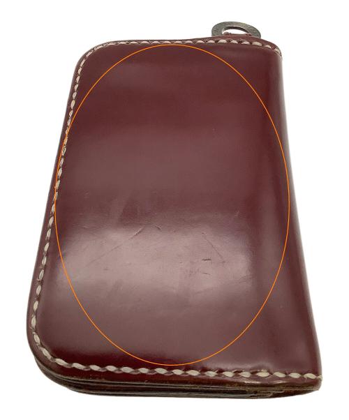 IRON HEART（アイアンハート）IRON HEART (アイアンハート) 財布 コードバンウォレット バーガンディーの古着・服飾アイテム