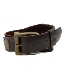 RALPH LAUREN（ラルフローレン）の古着「ベルト レザーベルト」｜ブラウン