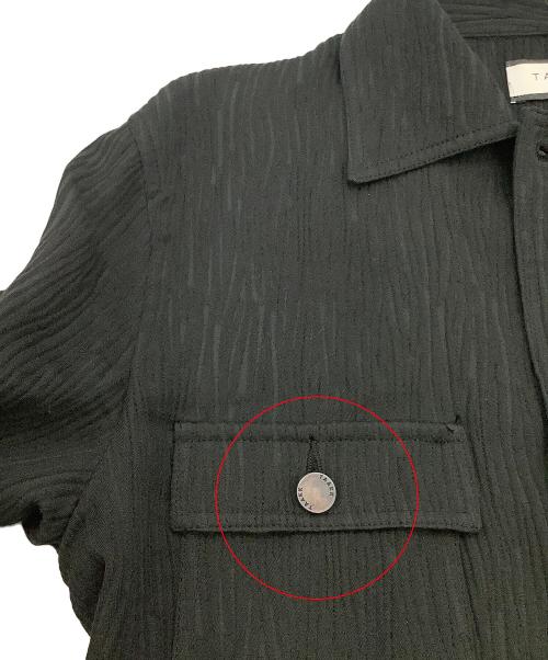 TAAKK（ターク）TAAKK (ターク) カバーオール CREPE WORK JACKET ブラック サイズ:2の古着・服飾アイテム