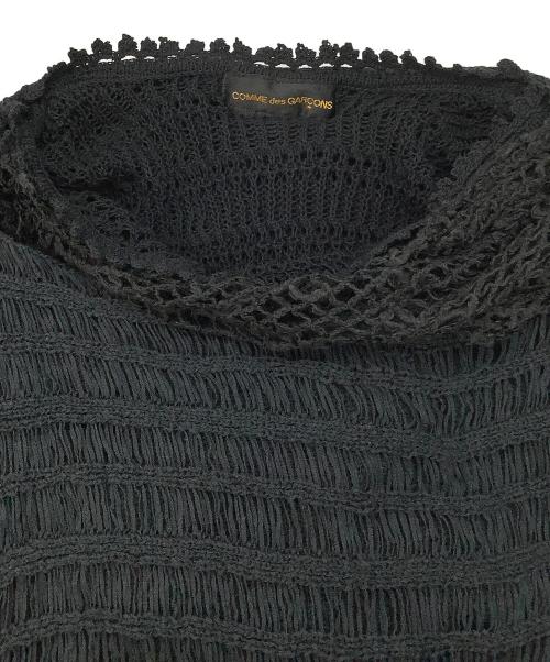 COMME des GARCONS（コムデギャルソン）COMME des GARCONS (コムデギャルソン) ワンピース ニットワンピース ブラック サイズ:XSの古着・服飾アイテム