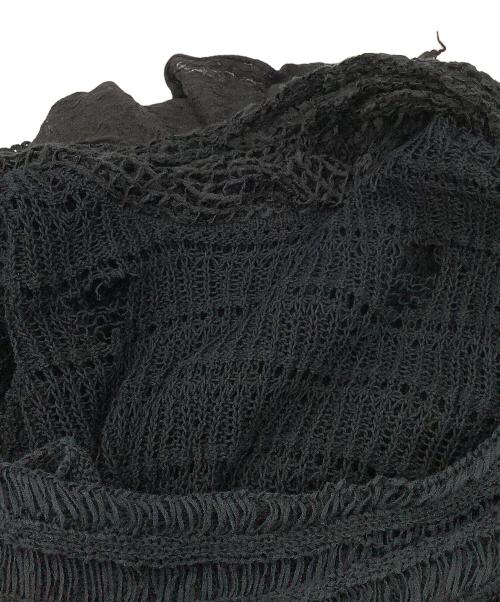 COMME des GARCONS（コムデギャルソン）COMME des GARCONS (コムデギャルソン) ワンピース ニットワンピース ブラック サイズ:XSの古着・服飾アイテム