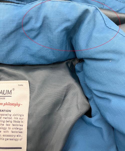 STAMMBAUM（シュタンバウム）STAMMBAUM (シュタンバウム) ダウンジャケット ブルー サイズ:Mの古着・服飾アイテム