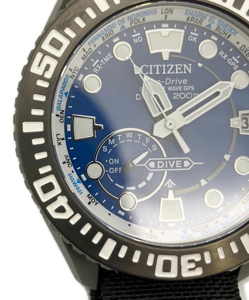 CITIZEN（シチズン）CITIZEN (シチズン) 腕時計 クロノグラフ プロマスター エコドライブ サテライトウェーブ  ブルーの古着・服飾アイテム