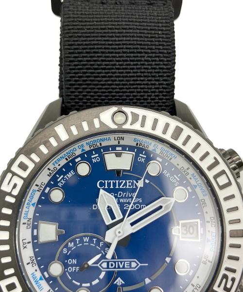 CITIZEN（シチズン）CITIZEN (シチズン) 腕時計 クロノグラフ プロマスター エコドライブ サテライトウェーブ  ブルーの古着・服飾アイテム