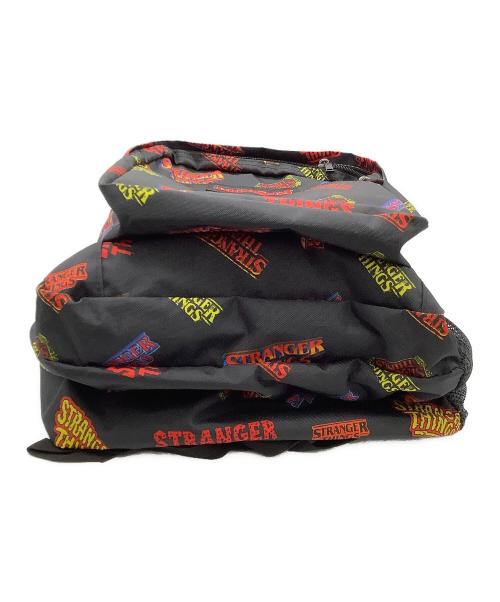 JANSPORT（ジャンスポーツ）JANSPORT (ジャンスポーツ) STRANGER THINGS (ストレンジャーシングス) バックパック BIG STUDENT ST LOGO ブラックの古着・服飾アイテム