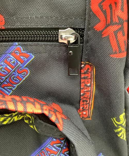 JANSPORT（ジャンスポーツ）JANSPORT (ジャンスポーツ) STRANGER THINGS (ストレンジャーシングス) バックパック BIG STUDENT ST LOGO ブラックの古着・服飾アイテム