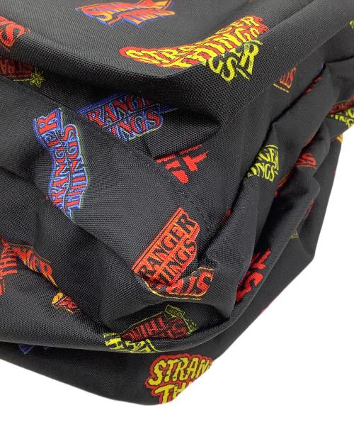 JANSPORT（ジャンスポーツ）JANSPORT (ジャンスポーツ) STRANGER THINGS (ストレンジャーシングス) バックパック BIG STUDENT ST LOGO ブラックの古着・服飾アイテム
