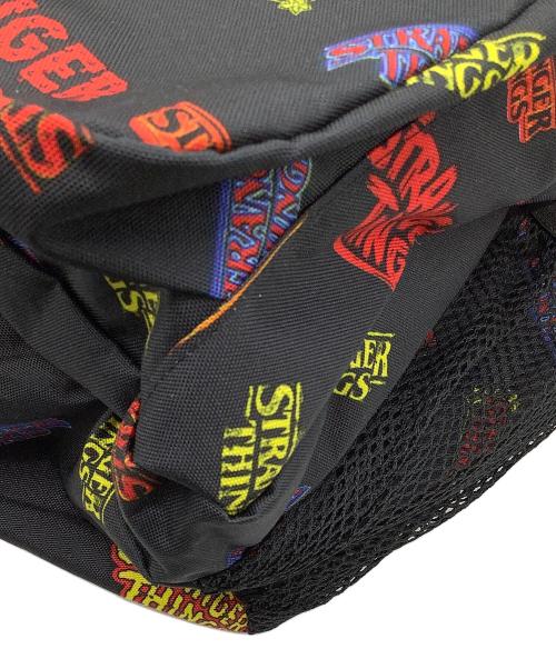 JANSPORT（ジャンスポーツ）JANSPORT (ジャンスポーツ) STRANGER THINGS (ストレンジャーシングス) バックパック BIG STUDENT ST LOGO ブラックの古着・服飾アイテム