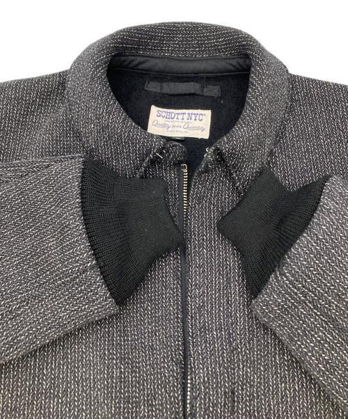 Schott（ショット）Schott (ショット) BEACH CLOTH TYPE A-2 グレー×ブラック サイズ:Mの古着・服飾アイテム