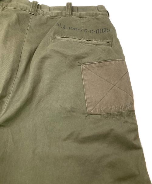 AVIREX（アヴィレックス）AVIREX (アヴィレックス) ARMY CHINO PANTS REPAIR CUSTOM カーキ サイズ:Ｌの古着・服飾アイテム