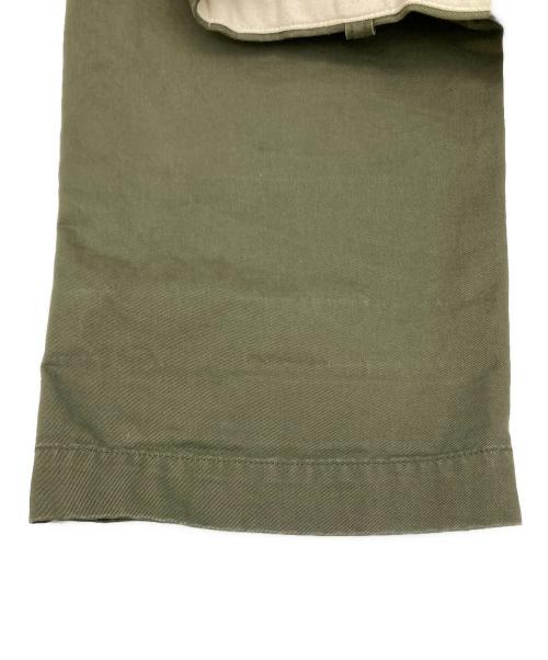 AVIREX（アヴィレックス）AVIREX (アヴィレックス) ARMY CHINO PANTS REPAIR CUSTOM カーキ サイズ:Ｌの古着・服飾アイテム