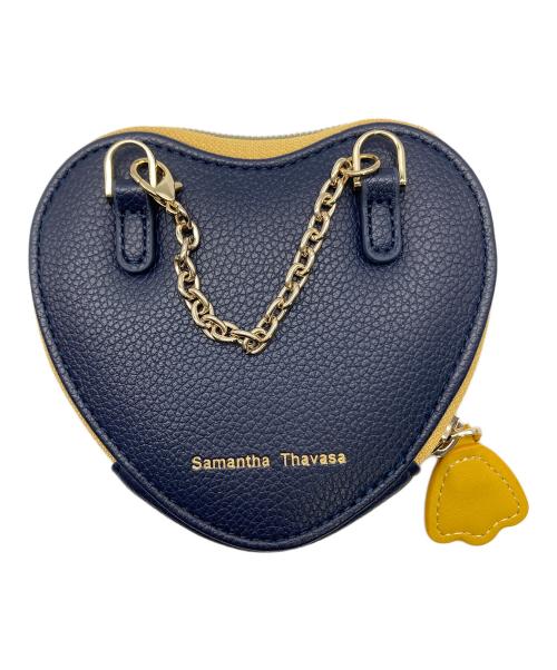 DISNEY（ディズニー）DISNEY (ディズニー) Samantha Thavasa (サマンサタバサ) ハートポーチ ドナルド･ダック ネイビーの古着・服飾アイテム