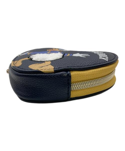 DISNEY（ディズニー）DISNEY (ディズニー) Samantha Thavasa (サマンサタバサ) ハートポーチ ドナルド･ダック ネイビーの古着・服飾アイテム