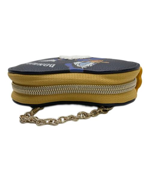 DISNEY（ディズニー）DISNEY (ディズニー) Samantha Thavasa (サマンサタバサ) ハートポーチ ドナルド･ダック ネイビーの古着・服飾アイテム