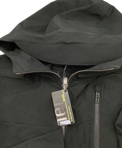 sy32 by sweet years（エスワイサーティトゥバイスィートイヤーズ）sy32 by sweet years (エスワイサーティトゥバイスィートイヤーズ) フーディーライトジャケット P/N SHAPE MEMORY LIGHT JK ブラック サイズ:XLの古着・服飾アイテム