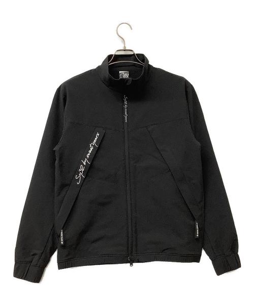 SY32 by SWEET YEARS GOLF（エスワイサーティトゥバイスィートイヤーズゴルフ）SY32 by SWEET YEARS GOLF (エスワイサーティトゥバイスィートイヤーズゴルフ) ゴルフウェア(トップス) DOUBLE POCKET LIGHT STORM FLEECE JK ブラック サイズ:Mの古着・服飾アイテム