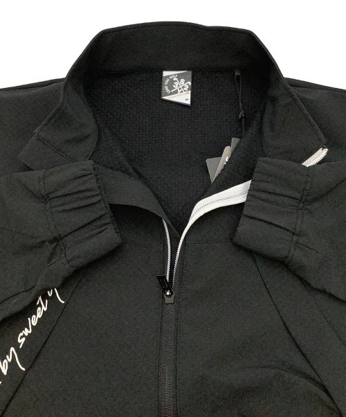 SY32 by SWEET YEARS GOLF（エスワイサーティトゥバイスィートイヤーズゴルフ）SY32 by SWEET YEARS GOLF (エスワイサーティトゥバイスィートイヤーズゴルフ) ゴルフウェア(トップス) DOUBLE POCKET LIGHT STORM FLEECE JK ブラック サイズ:Mの古着・服飾アイテム