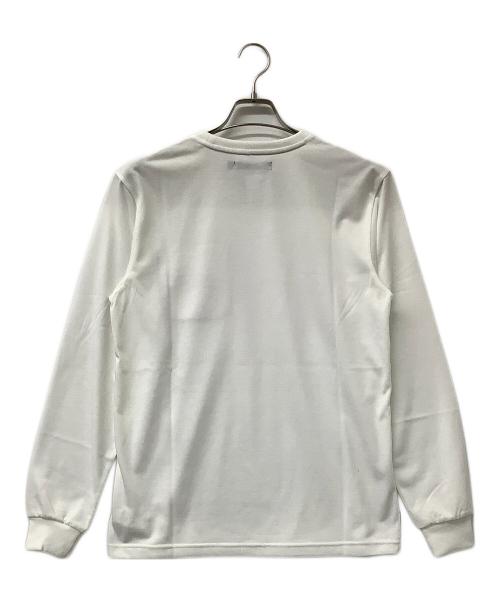 sy32 by sweet years（エスワイサーティトゥバイスィートイヤーズ）sy32 by sweet years (エスワイサーティトゥバイスィートイヤーズ) 長袖カットソー DESIGN POCKET L/S TEE ホワイト サイズ:Mの古着・服飾アイテム