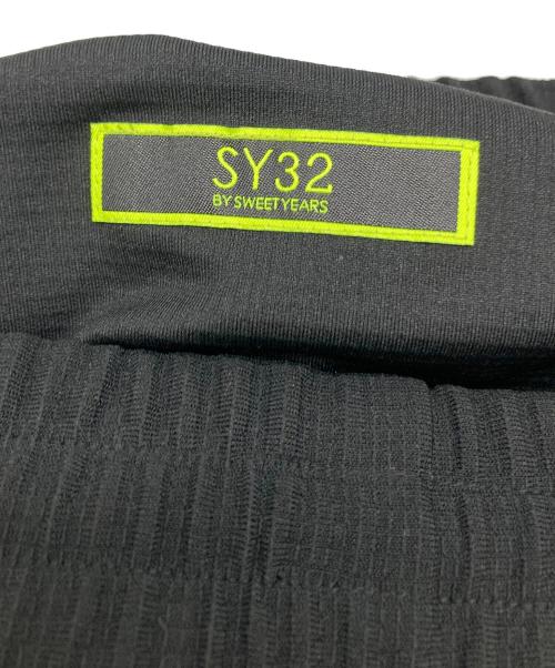 sy32 by sweet years（エスワイサーティトゥバイスィートイヤーズ）sy32 by sweet years (エスワイサーティトゥバイスィートイヤーズ) パンツ ブラック サイズ:Lの古着・服飾アイテム