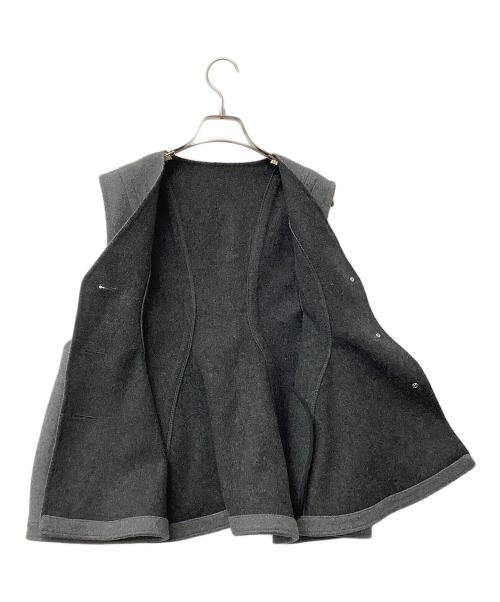 ENFOLD（エンフォルド）ENFOLD (エンフォルド) ベスト SOLID VEST グレー サイズ:38の古着・服飾アイテム