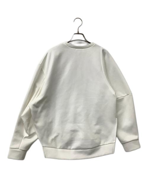 ENFOLD（エンフォルド）ENFOLD (エンフォルド) スウェット ASYMMETRY-SLEEVE PULLOVER ホワイト サイズ:38の古着・服飾アイテム