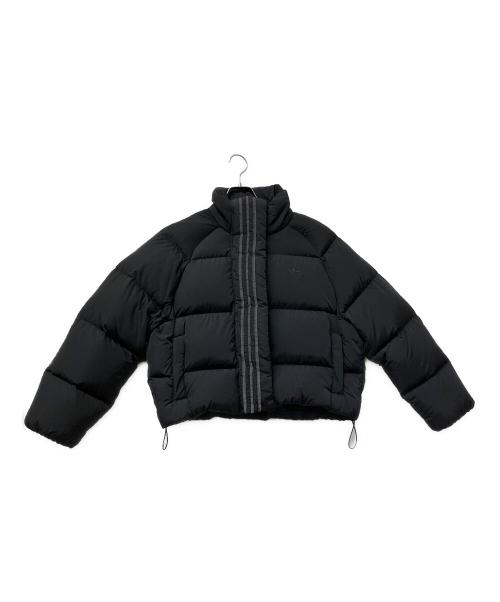 adidas（アディダス）adidas (アディダス) ショートダウンジャケット ブラック サイズ:Mの古着・服飾アイテム