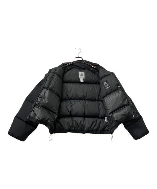 adidas（アディダス）adidas (アディダス) ショートダウンジャケット ブラック サイズ:Mの古着・服飾アイテム