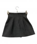 FRAY IDフレイ アイディー）の古着「スカパン ハイウエストミニスカパンツ」｜グレー