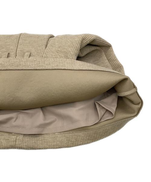 Snidel（スナイデル）Snidel (スナイデル) ミニスカート ベルテッドストラクチャーミニスカート ブラウンの古着・服飾アイテム