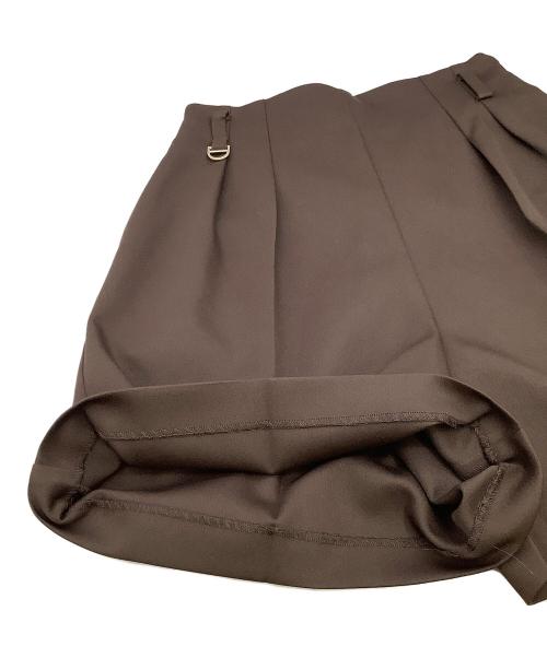 FRAY ID（フレイ アイディー）FRAY ID (フレイ アイディー) ショートパンツ Dリングショートパンツ ブラウンの古着・服飾アイテム