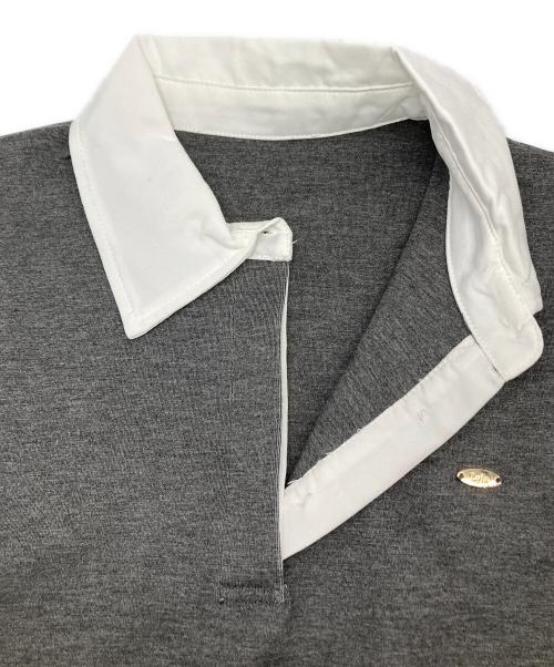 maison de lyla（メゾンドリラ）maison de lyla (メゾンドリラ) ポロスウェットセットアップ グレー サイズ:FREEの古着・服飾アイテム