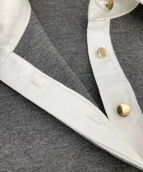 maison de lyla（メゾンドリラ）maison de lyla (メゾンドリラ) ポロスウェットセットアップ グレー サイズ:FREEの古着・服飾アイテム