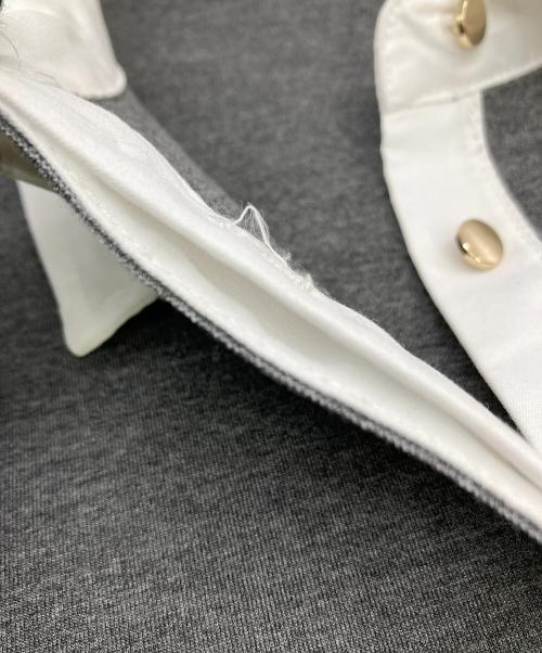 maison de lyla（メゾンドリラ）maison de lyla (メゾンドリラ) ポロスウェットセットアップ グレー サイズ:FREEの古着・服飾アイテム