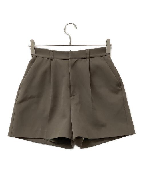 Lily Brown（リリーブラウン）Lily Brown (リリーブラウン) ショートパンツ ハイウエストショートパンツ ブラウンの古着・服飾アイテム