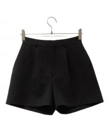 Lily Brown（リリーブラウン）の古着「パンツ ハイウエストショートパンツ」｜ブラック