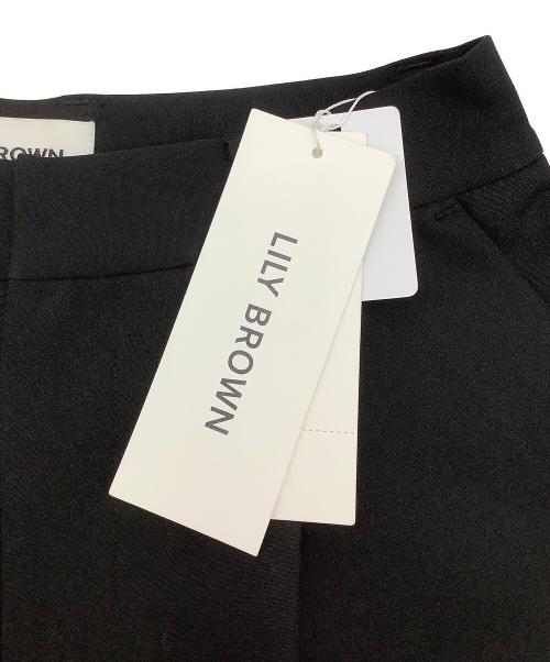 Lily Brown（リリーブラウン）Lily Brown (リリーブラウン) パンツ ハイウエストショートパンツ ブラックの古着・服飾アイテム