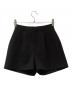 Lily Brown（リリーブラウン）の古着「パンツ ハイウエストショートパンツ」｜ブラック