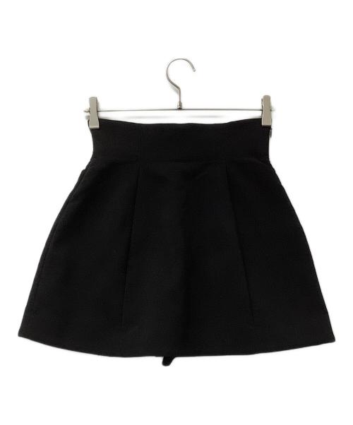 FRAY ID（フレイ アイディー）FRAY ID (フレイ アイディー) ミニスカパンツ ハイウエストミニスカパンツ ブラックの古着・服飾アイテム