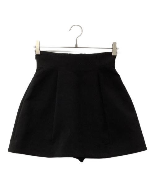 FRAY ID（フレイ アイディー）FRAY ID (フレイ アイディー) ミニスカパンツ ハイウエストミニスカパンツ ブラックの古着・服飾アイテム