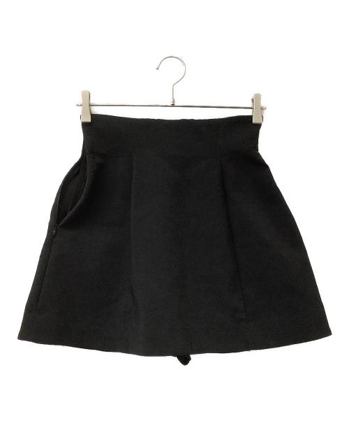 FRAY ID（フレイ アイディー）FRAY ID (フレイ アイディー) ミニスカパンツ ハイウエストミニスカパンツ ブラックの古着・服飾アイテム