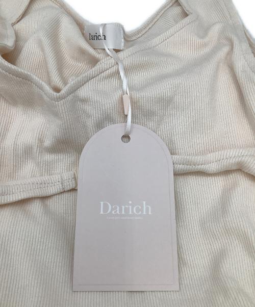 darich（ダーリッチ）darich (ダーリッチ) ワンピース エッジデザインカットロングワンピース ベージュ サイズ:Freeの古着・服飾アイテム