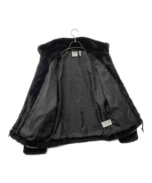 adidas（アディダス）adidas (アディダス) ジャケット ファートラックジャケット ブラック×ホワイト サイズ:J Mの古着・服飾アイテム