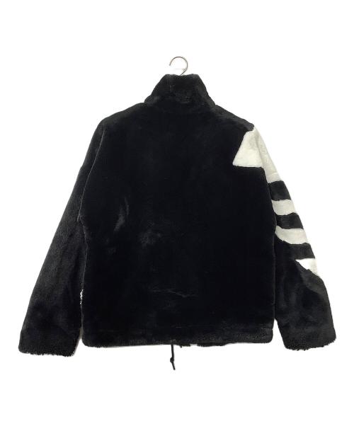 adidas（アディダス）adidas (アディダス) ジャケット ファートラックジャケット ブラック×ホワイト サイズ:J Mの古着・服飾アイテム