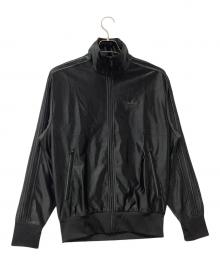 adidas（アディダス）の古着「ジャケット ファイヤーバード メタリックトラックトップ」｜ブラック